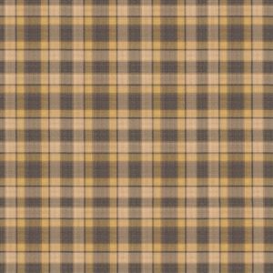 Mushroom hunter plaid fabric