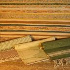Natural unbleached rag rug