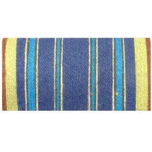 Towels #4, warp only, Bluebird