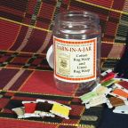 Cotton rug warp and Linen rug warp Yarn-in-a-Jar
