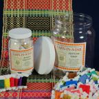 Line linen Yarn-in-a-Jar complete set