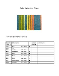 color selection chart