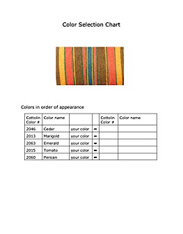 color selection chart